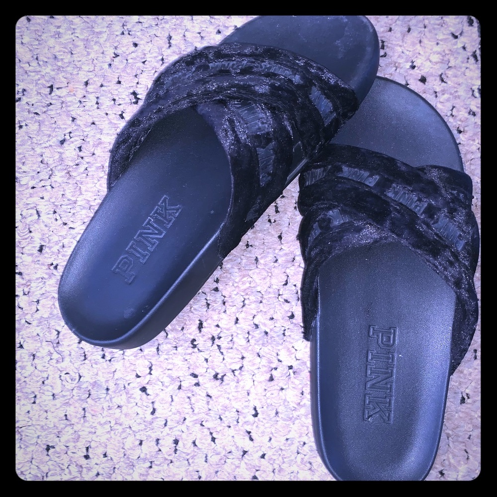 Pink slides almost new